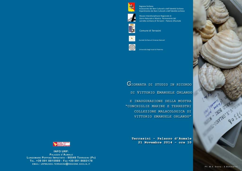 depliant per Vittorio Orlando
