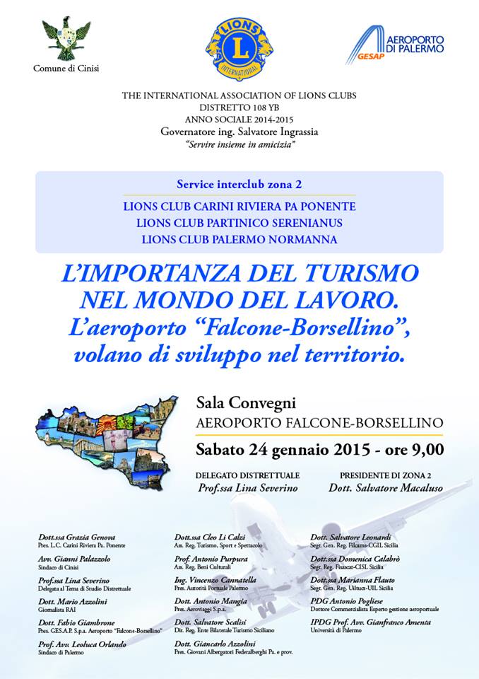 locandina convegno aeroporto